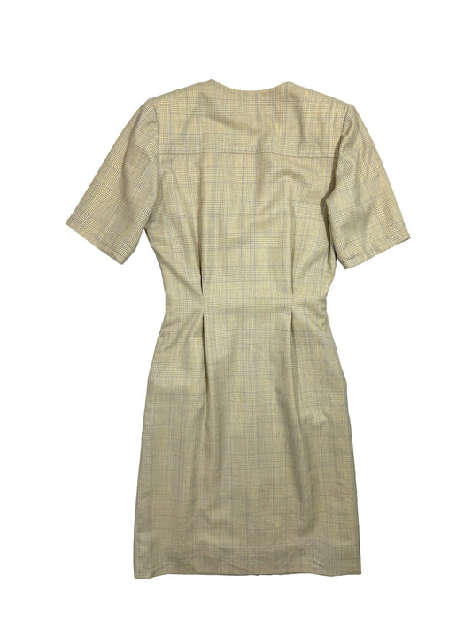 80s Givenchy Couture Wool Dress