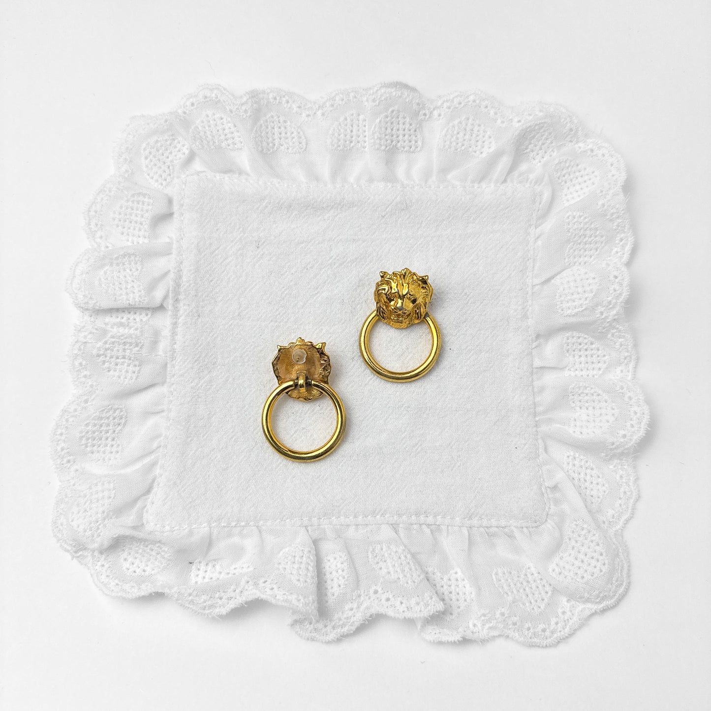 80’s Pierced Earrings