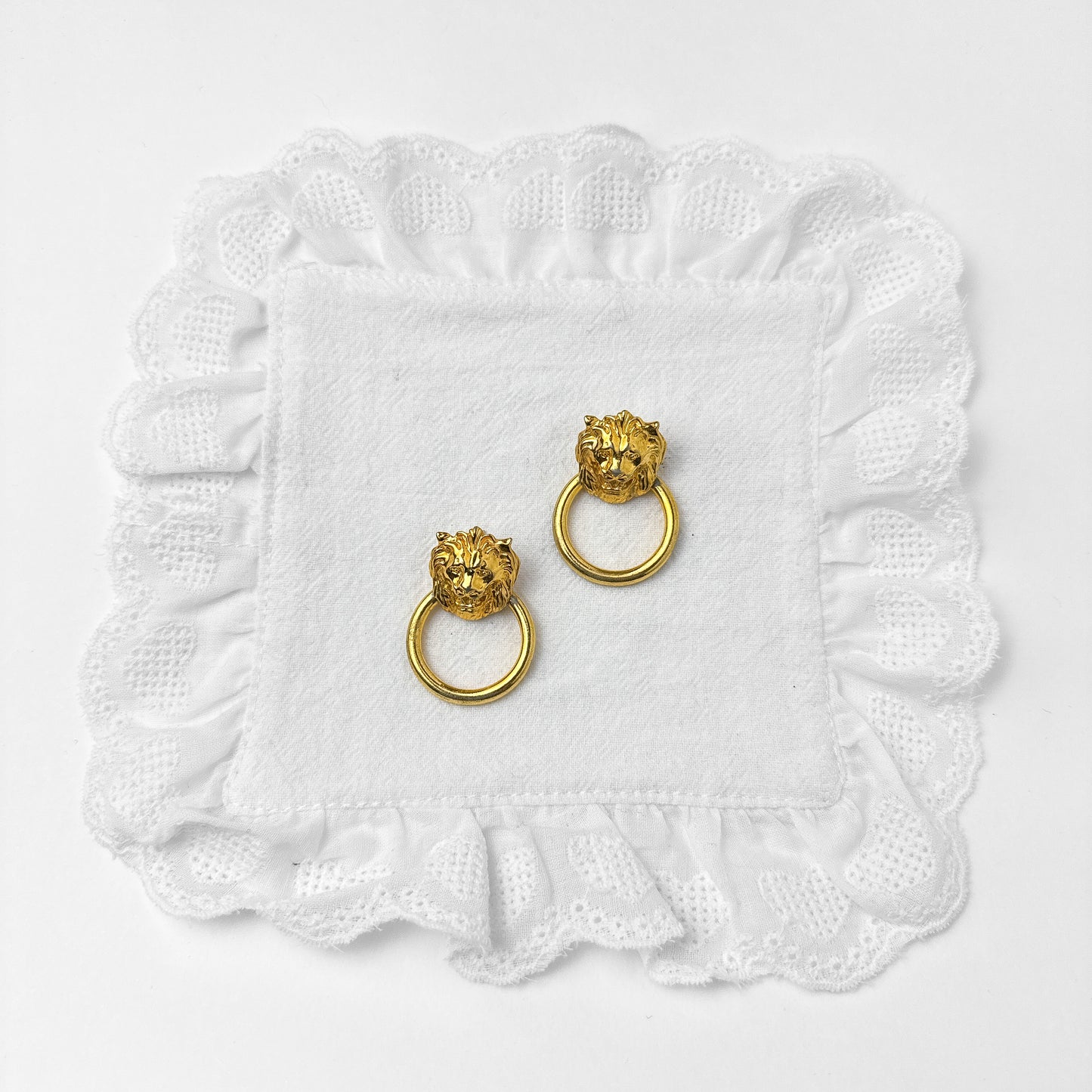 80’s Pierced Earrings