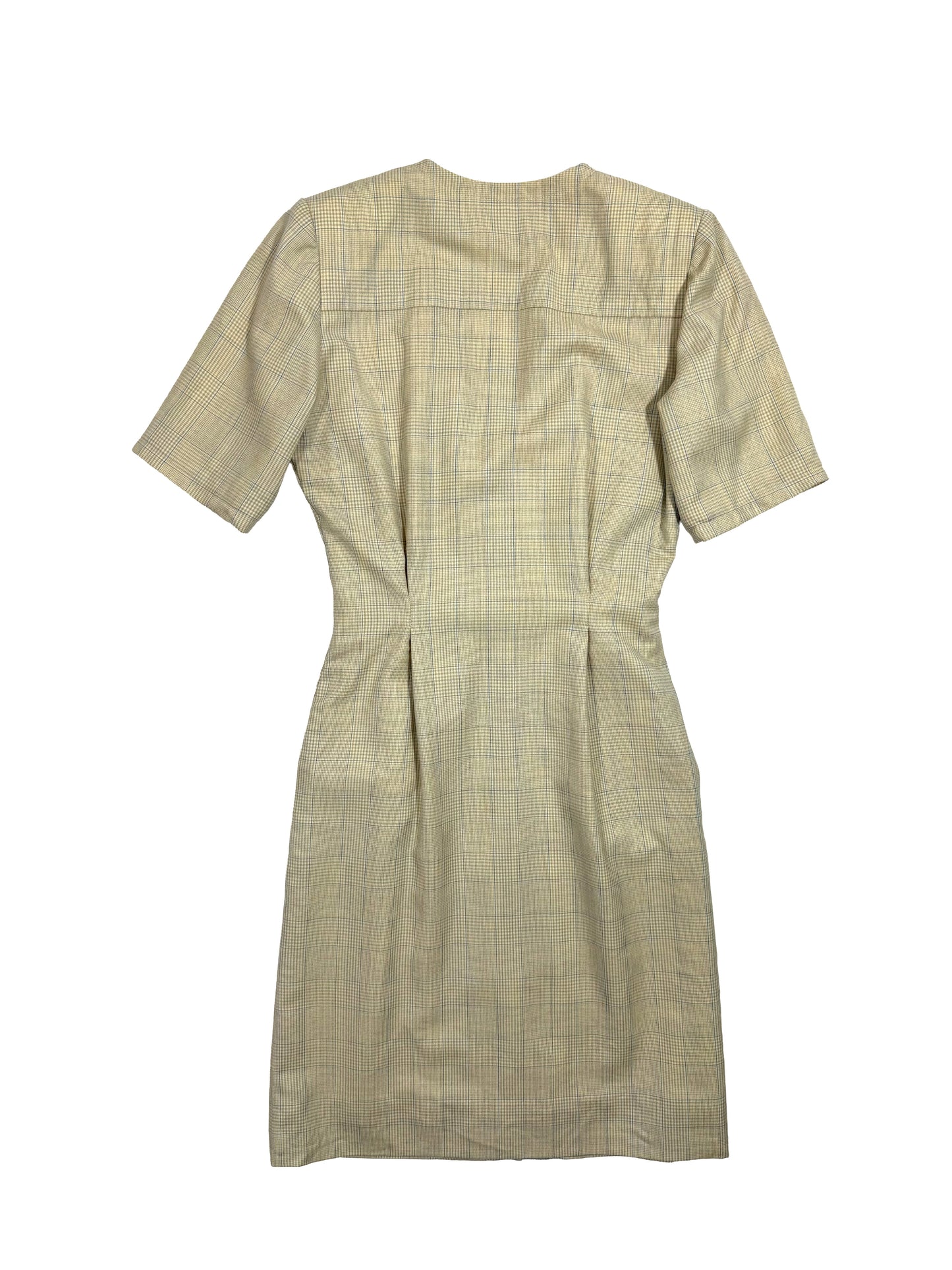 80s Givenchy Couture Wool Dress